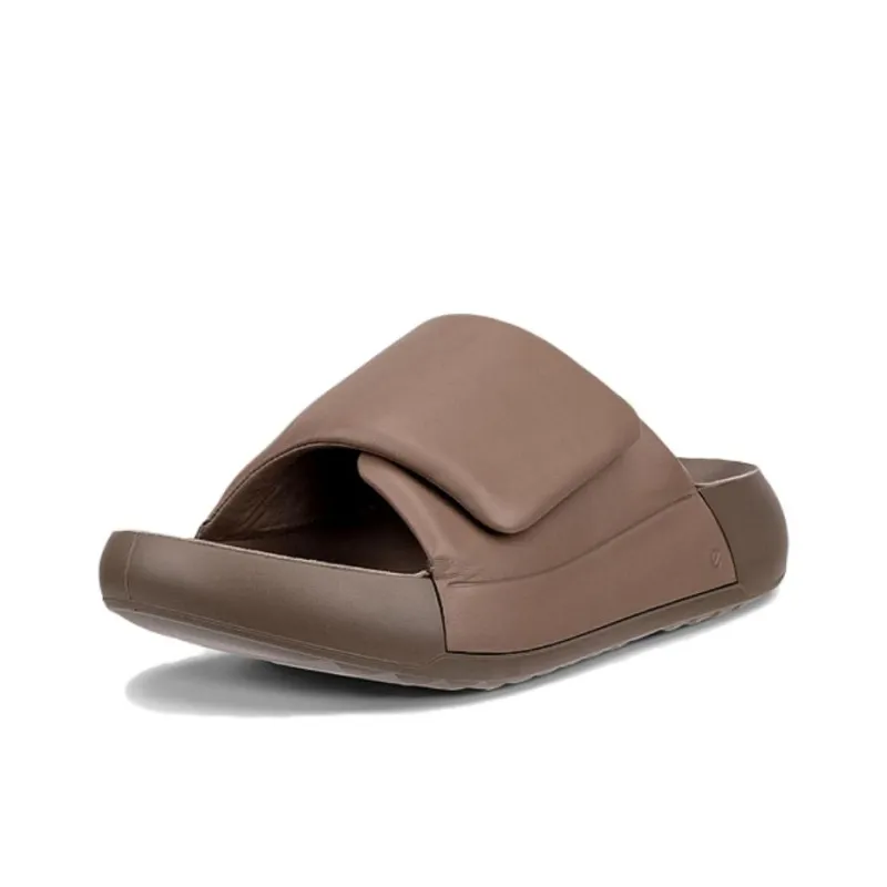 Ecco Comme Collection Slide Slippers Women's Brown-1
