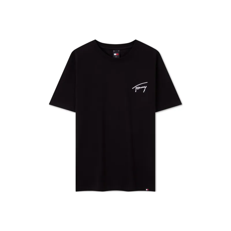 Tommy Hilfiger Logo embroidered T shirt-15