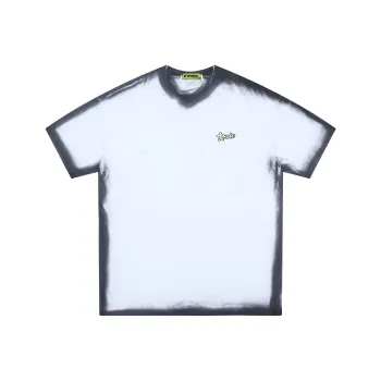 DNBH Loose Fit Casual Crew Neck Pullover Drop Shoulder Short Sleeved T Shirts Unisex
