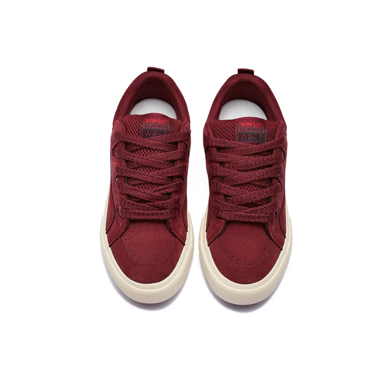 ΛOLUNKΛ Slip Resistant, Lightweight, And Breathable Low Top Skateboard Shoes Men's-39