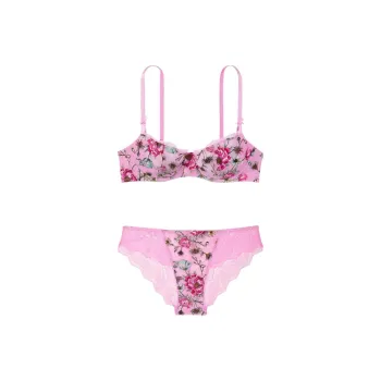 Victoria's Secret Underwear Set Women's Girly Pink