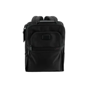 TUMI Ballistic Nylon Leather Backpack Regular Men's Black