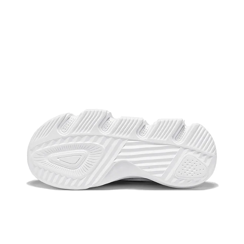 DEERWAY Anti Slip And Wear Resistant Height Increasing Low Top Chunky Sneakers Men's White-7