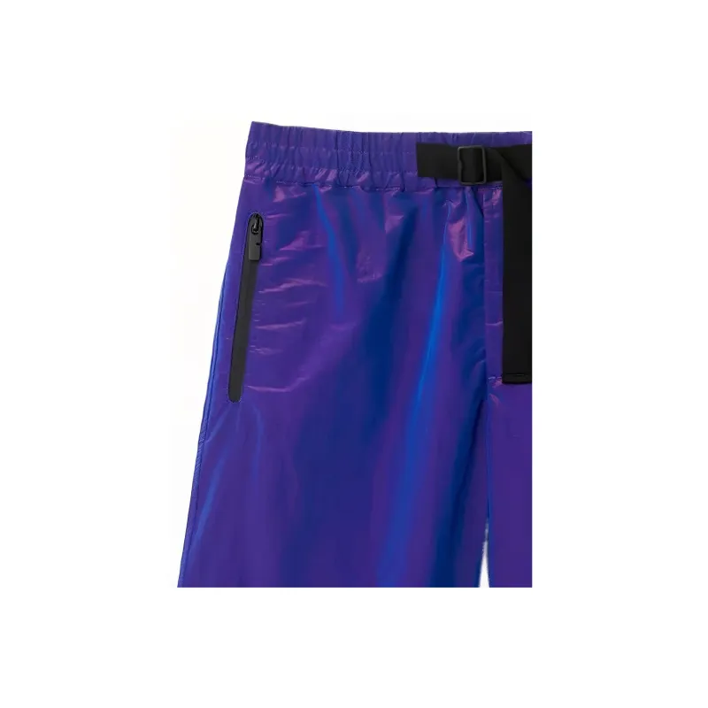 Burberry EKD embroidery Crinkled Shorts-6