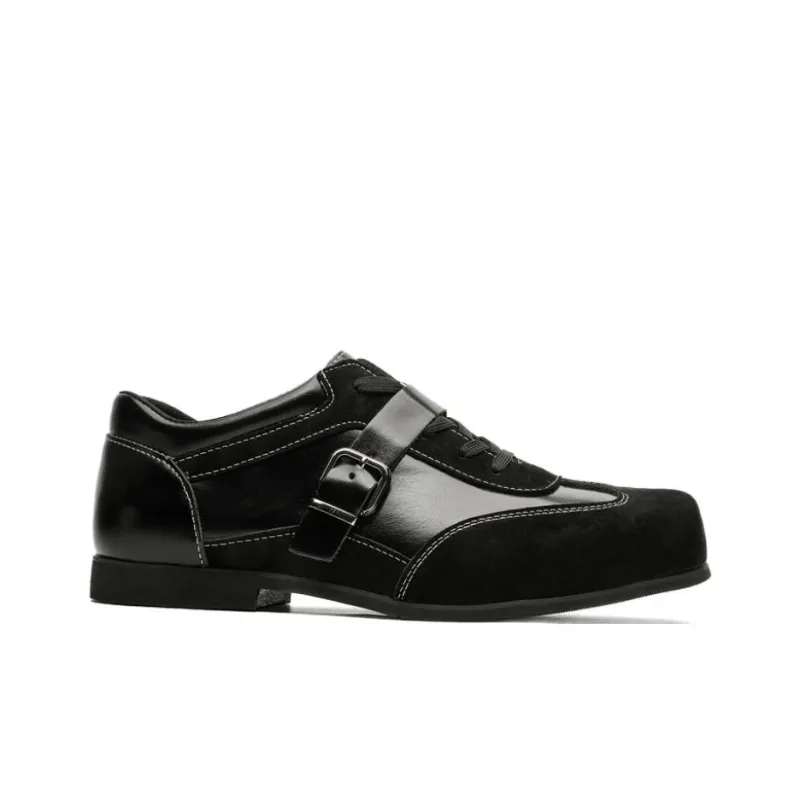 KUNGFUDEER Gothic Collection Low-Top Casual Shoes Unisex Black-1