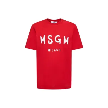 MOSCHINO T Shirts Men Red