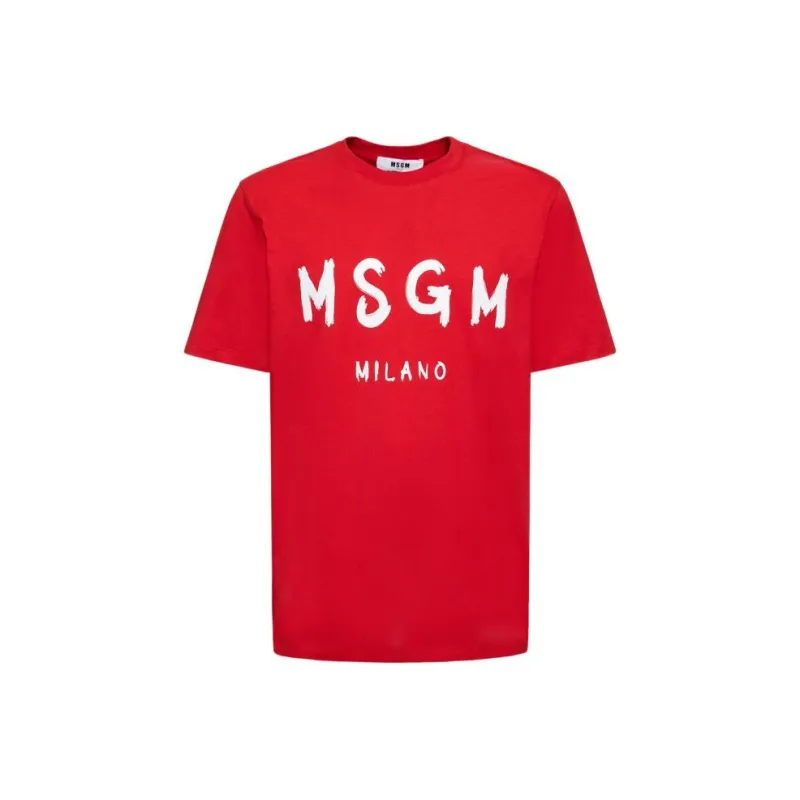 MOSCHINO T Shirts Men Red-0
