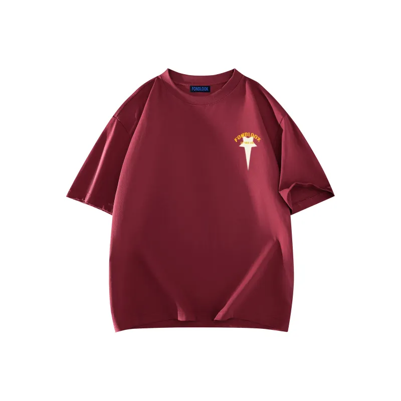 FONDLOOK T Shirts Unisex-11