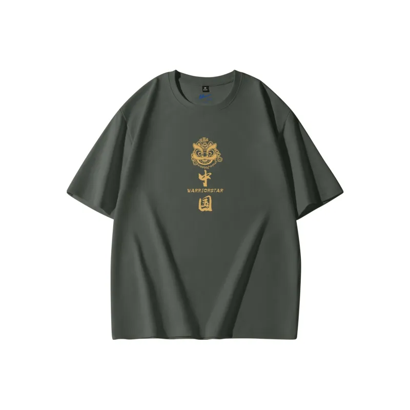Warrior Drop Shoulder Sleeve T-Shirt Men's-18