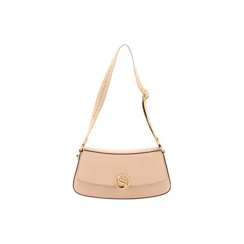 Stella McCartney Logo Plaque Fold Over Shoulder Bag