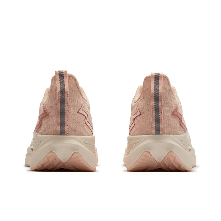 361° Abrasion Resistant Breathable Slip Resistant Low Top Casual Running Shoes Women's Supernatural Pink-3