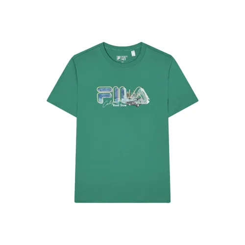 FILA Heritage SS24 T Shirt Men's Ten Thousand Green
