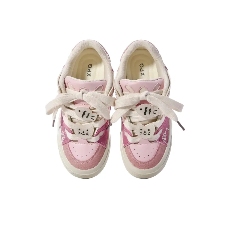 XPQ Wrapping, Wear Resistant And Non Slip Low Top Skateboard Shoes Women's-3