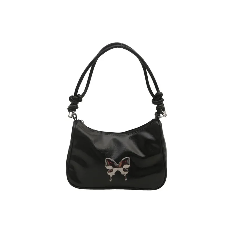 BALANG PU Crossbody Underarm Shoulder Bag Women's White/Black/Silver/Red-3