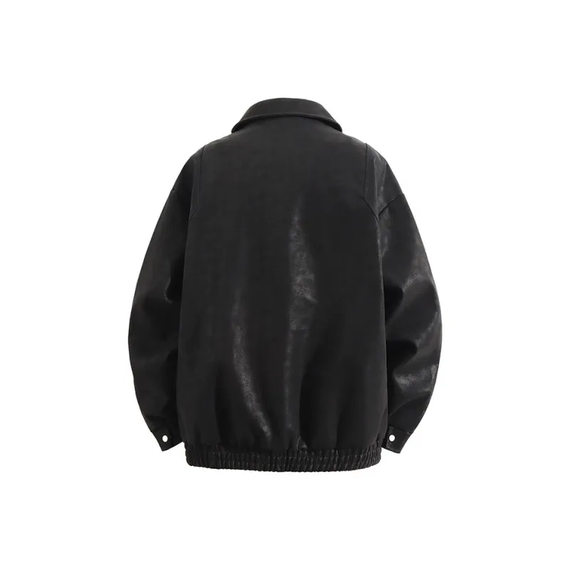 FAX FOR FMACM Leather Jacket Unisex-9