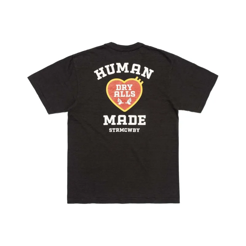HUMAN MADE Heart-print Cotton T-shirt-0