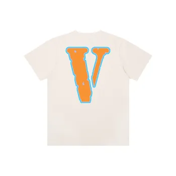 VLONE T Shirt Unisex Beige Orange