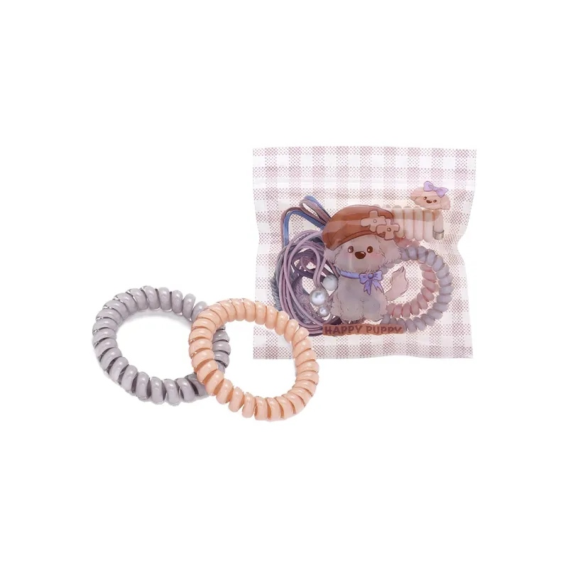 ROYALSASA Rubber Band Hair Tie Women's-1