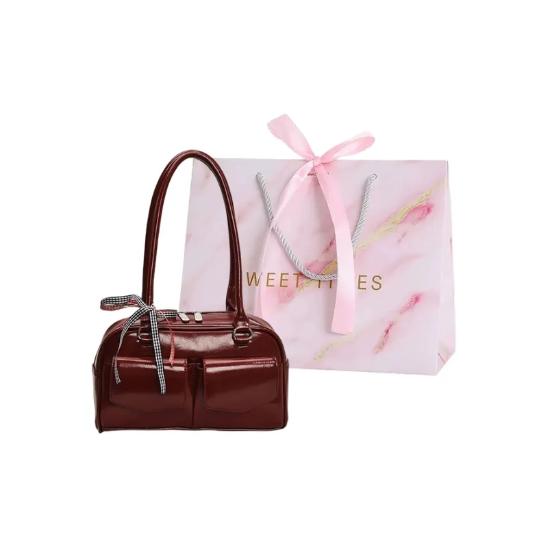 MingLu PU Bowling Bag, Shoulder Bag Women's Multicolor-27