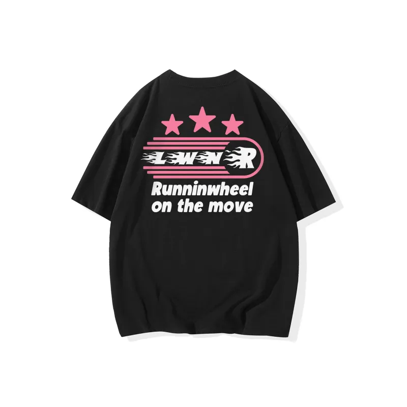 RUNNINWHEEL T-Shirts Unisex-0