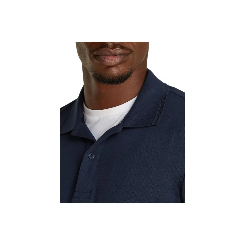 CALVIN KLEIN Polo Shirt Men's Marine Blue-4