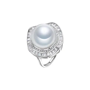 ME LUXE Pearl Rings Women's