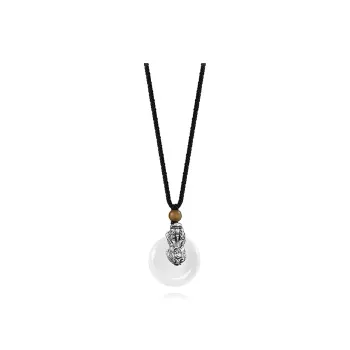 FOREVER MELODY Agate Necklaces Men's