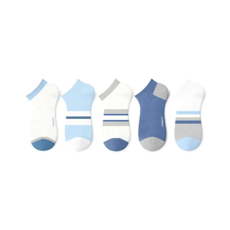 Primeet Ankle Socks Men's 5 Pack-24