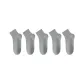 5 Pack Gray Crew