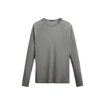 ZARA T-Shirts Men Light Gray
