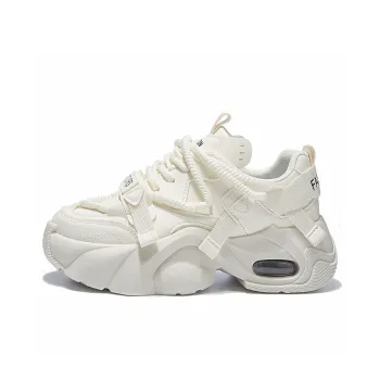 Medd Anti Slip Wear Resistant Breathable Height Increasing Low Top Chunky Sneakers Women's