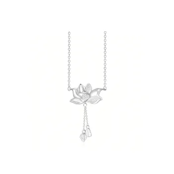 Lindian 990 Silver Necklaces Women's