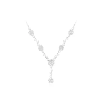 Love Link 999 Fine Silver Necklaces Women's