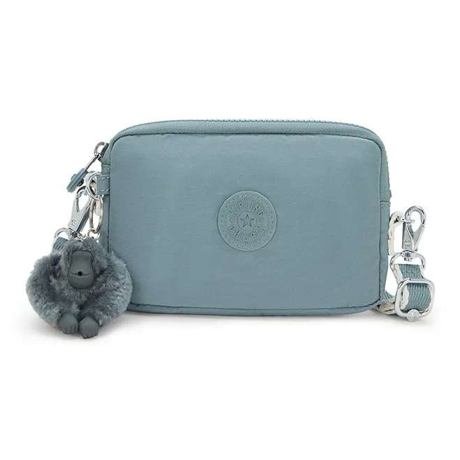 Kipling Fabric Shoulder Bag Small Size Women's Multicolor-0