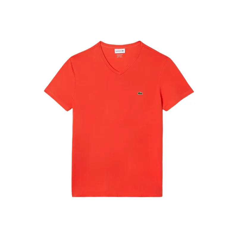 LACOSTE T Shirts Men Orange-0