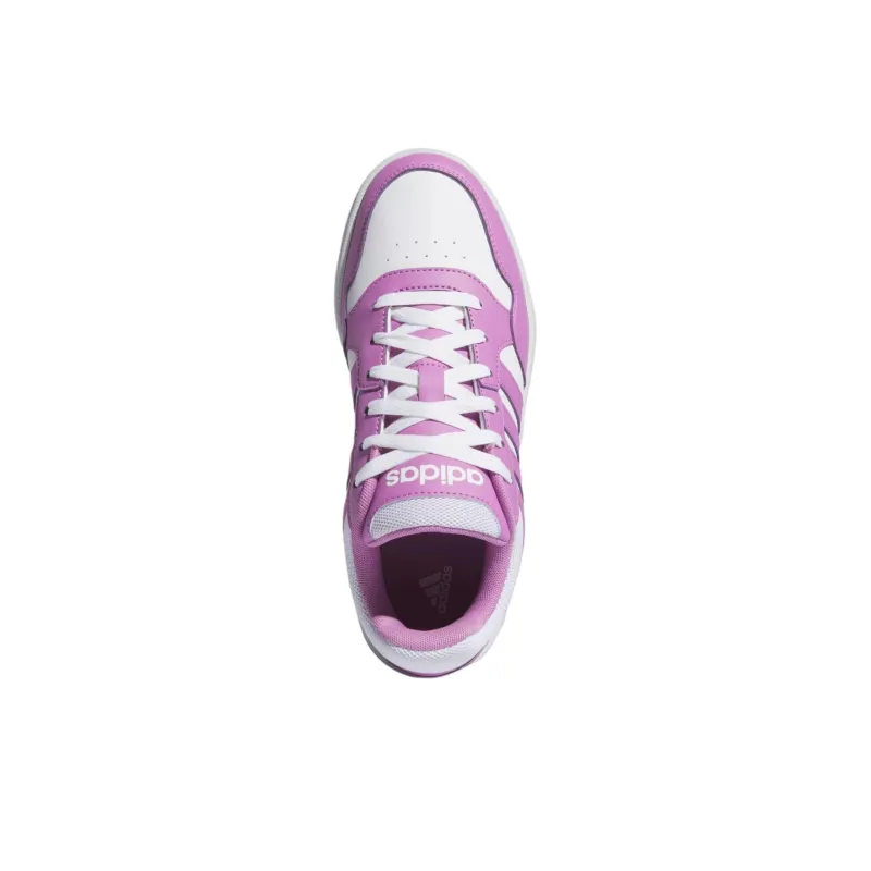 Adidas Hoops 3.0 Cloud White Preloved Purple Women's-4