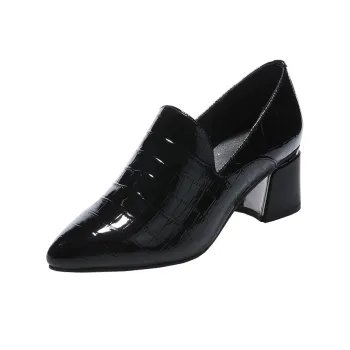 Devanro Chunky Heel High Heels Women's