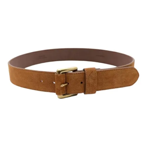 Polo Ralph Lauren Leather Belts Men's Brown 4CM