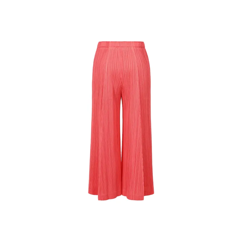 PLEATS PLEASE ISSEY MIYAKE Casual Pants Women's Red-1