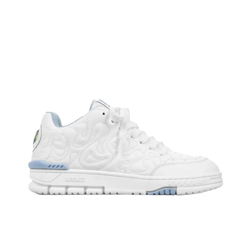 Kenny Scharf x Axel Arigato Area Lo Low Top Skateboard Shoes Men's White-1