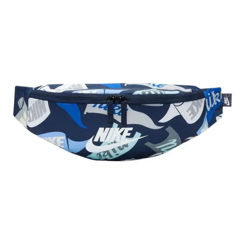 Nike Fabric Fanny Pack Unisex Blue & Multicolor
