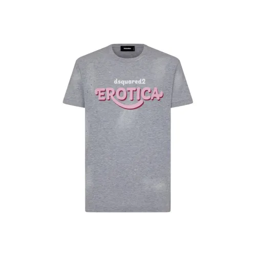 DSQUARED 2 Distressed Muscle Fit T Shirt