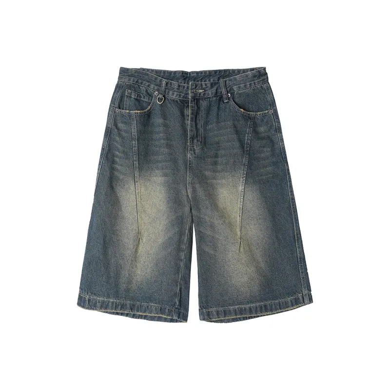 APUNCHLINEWORKSHOP Denim Shorts Unisex-1