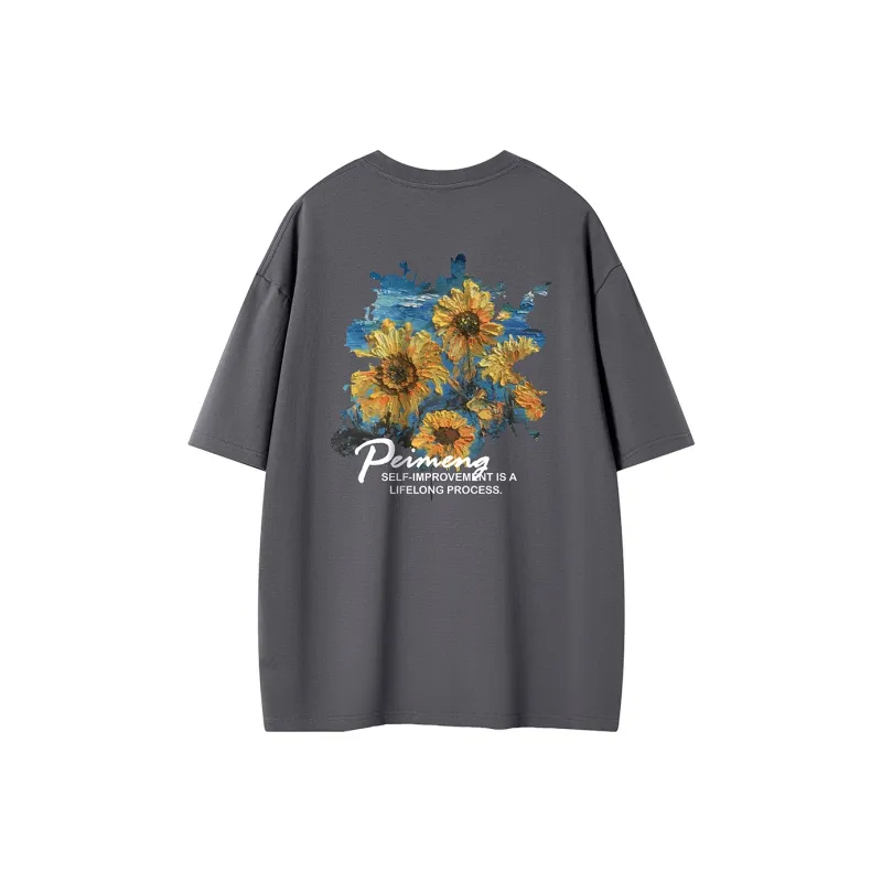 PEIMENG Short Sleeved T Shirts Unisex-19