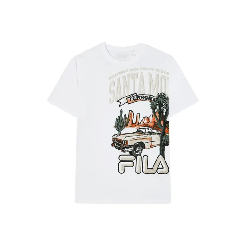 FILA Heritage Collection T Shirt Men's White-0
