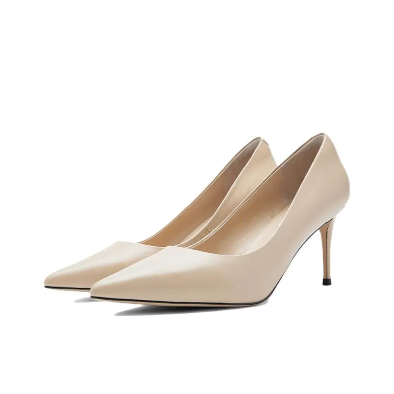 NINE WEST Slim Heel High Heels 7.5cm Women's Nude Pink-2