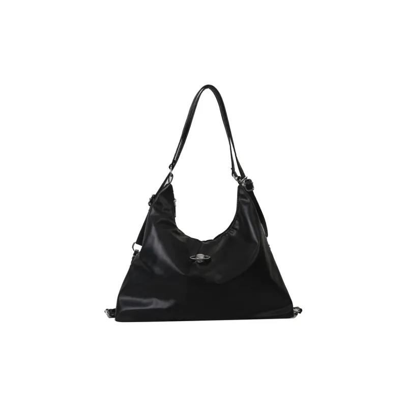 BALANG PU Backpack Shoulder Bag Regular Women's White/Black/Khaki/Silver-2