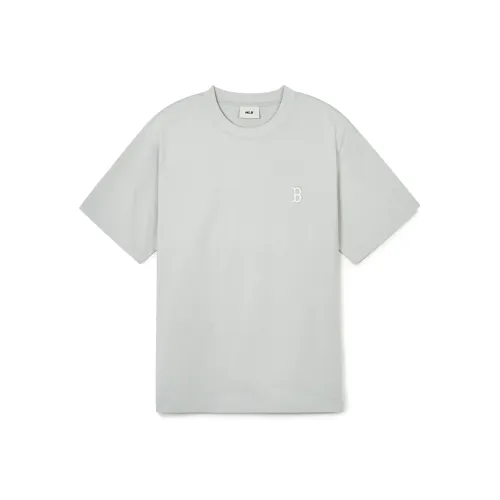 MLB SS24 T Shirt Unisex Light Gray