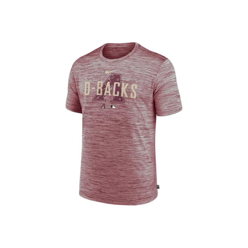 Nike T-Shirt United States Professional Baseball Major League Arizona Diamondbacks Men's Red-0