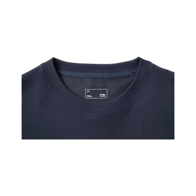 LiNing Sports Life Collection T Shirt Women's Outer Space Blue-2
